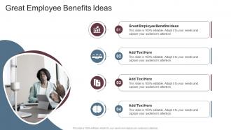 Great Employee Benefits Ideas In Powerpoint And Google Slides Cpb