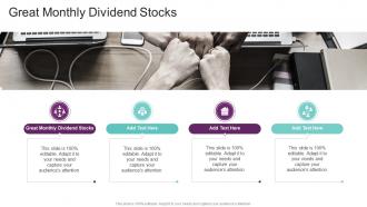 Great Monthly Dividend Stocks In Powerpoint And Google Slides Cpb