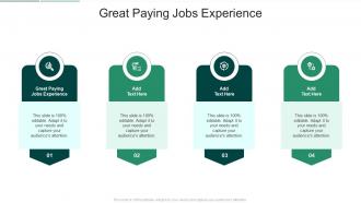Great Paying Jobs Experience In Powerpoint And Google Slides Cpb