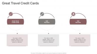 Great Travel Credit Cards In Powerpoint And Google Slides Cpb