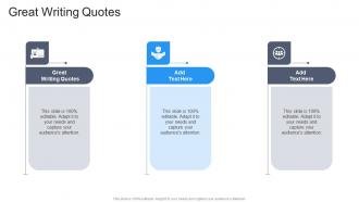 Great Writing Quotes In Powerpoint And Google Slides Cpb