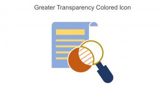 Greater Transparency Colored Icon In Powerpoint Pptx Png And Editable Eps Format