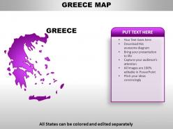 Greece country powerpoint maps
