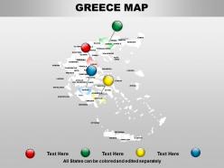 Greece powerpoint maps