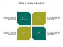 Greek social structure ppt powerpoint presentation professional slides cpb