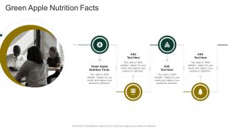 Green Apple Nutrition Facts In Powerpoint And Google Slides Cpb