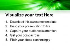 Green background powerpoint templates and powerpoint backgrounds 0611