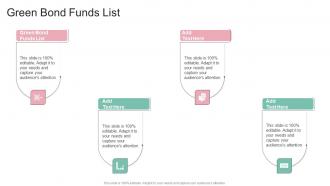 Green Bond Funds List In Powerpoint And Google Slides Cpb