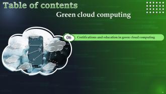 Green Cloud Computing Powerpoint Presentation Slides Attractive Best