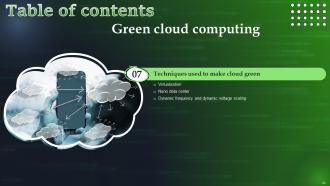 Green Cloud Computing Powerpoint Presentation Slides Captivating Best