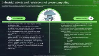 Green Cloud Computing Powerpoint Presentation Slides Researched Good