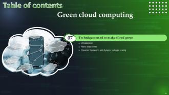 Green Cloud Computing V2 Powerpoint Presentation Slides Images Attractive