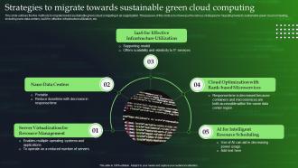 Green Cloud Computing V2 Strategies To Migrate Towards Sustainable Green Cloud Computing
