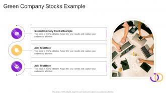 Green Company Stocks Example In Powerpoint And Google Slides Cpb