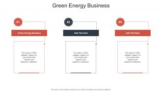 Green Energy Business In Powerpoint And Google Slides Cpb