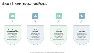 Green Energy Investment Funds In Powerpoint And Google Slides Cpb