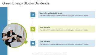 Green Energy Stocks Dividends In Powerpoint And Google Slides Cpb