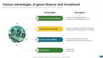 Green Finance Fostering Sustainable Development CRP CD Image Customizable