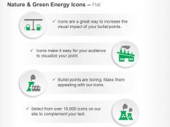 Green fuel factory production nuclear reactor ppt icons graphics