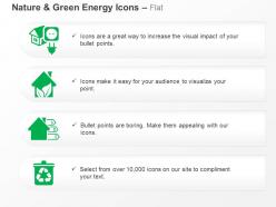 Green House Energy Bio Energy Recycling Ppt Icons Graphics