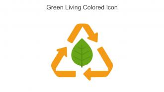 Green Living Colored Icon In Powerpoint Pptx Png And Editable Eps Format