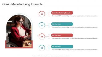 Green Manufacturing Example In Powerpoint And Google Slides Cpb