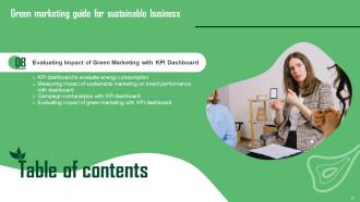 Green Marketing Guide For Sustainable Business Powerpoint Presentation Slides MKT CD Adaptable Idea