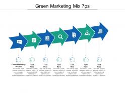 Green marketing mix 7ps ppt powerpoint presentation layouts picture cpb