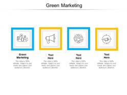 Green marketing ppt powerpoint presentation show clipart cpb