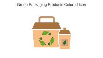 Green Packaging Products Colored Icon In Powerpoint Pptx Png And Editable Eps Format