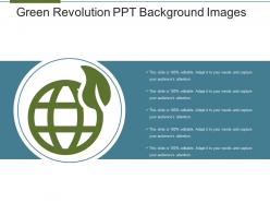 Green revolution ppt background images