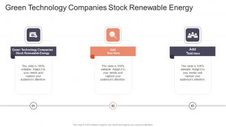 Green Technology Companies Stock Renewable Energy In Powerpoint And Google Slides Cpb