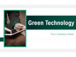 Green Technology Powerpoint Presentation Slides