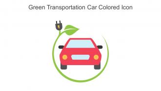 Green Transportation Car Colored Icon In Powerpoint Pptx Png And Editable Eps Format