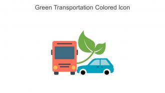 Green Transportation Colored Icon In Powerpoint Pptx Png And Editable Eps Format