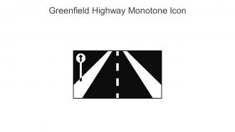 Greenfield Highway Monotone Icon In Powerpoint Pptx Png And Editable Eps Format