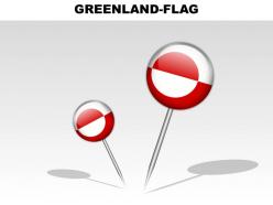 Greenland country powerpoint flags