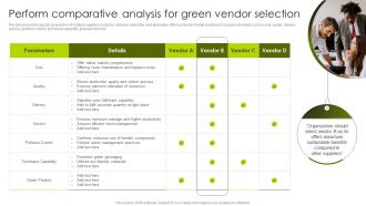 Greenwashing Vs Green Marketing Perform Comparative Analysis For Green Vendor Selection MKT SS V