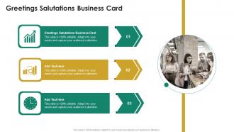 Greetings Salutations Business Card In Powerpoint And Google Slides Cpb