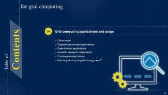 Grid Computing IT Powerpoint Presentation Slides