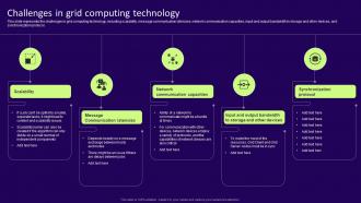 Grid Computing Services Challenges In Grid Computing Technology