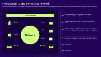 Grid Computing Services Introduction To Grid Computing Network