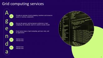 Grid Computing Services Powerpoint Presentation Slides Multipurpose Interactive