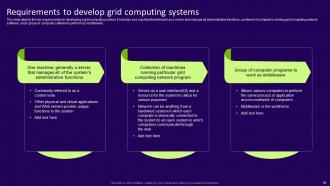 Grid Computing Services Powerpoint Presentation Slides Template Appealing