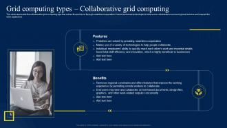 Grid Computing Types Collaborative Grid Computing Ppt Powerpoint Presentation Styles Visuals