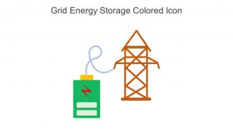 Grid Energy Storage Colored Icon In Powerpoint Pptx Png And Editable Eps Format