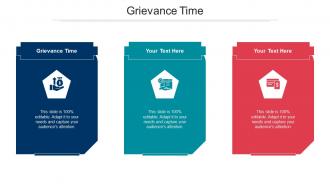 Grievance time ppt powerpoint presentation ideas clipart images cpb