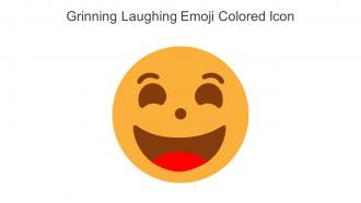 Grinning Laughing Emoji Colored Icon In Powerpoint Pptx Png And Editable Eps Format