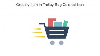 Grocery Item In Trolley Bag Colored Icon In Powerpoint Pptx Png And Editable Eps Format