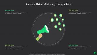 Grocery Retail Marketing Strategy Icon